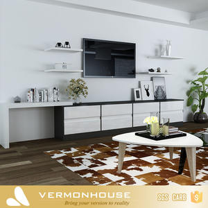 2021 Hangzhou ורמונט מודרני עיצוב עץ מראה טלוויזיה ארון עיצובים אירופאי קיר יחידות - Product Image 2