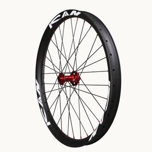 Chinese ICAN 27.5+ <strong>Carbon</strong> <strong>MTB</strong> <strong>Rims</strong> 700C Mountain Bike <strong>Rim</strong> Hookless 650B Plus 50mm Wide Clincher Tubeless Ready Fit FAT Tires