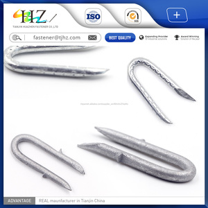 Q235 pulido de alta calidad Con Aislamiento Valla <span class=keywords><strong>en</strong></span> forma de <span class=keywords><strong>U</strong></span> Tipo nails - Product Image 6