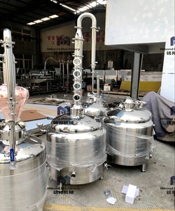 3 "4" Copper Alcohol Whisky Gin Vodka Distiller/Distillation Equipment Electric Heating