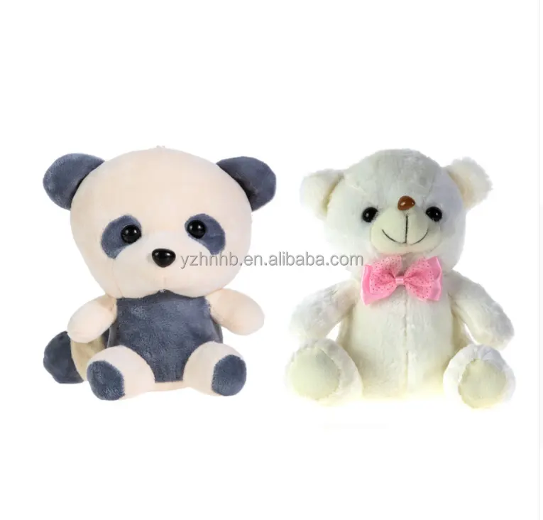 Pluche Grote Schattige Led Teddybeer Panda Gloeien In De Donkere Knuffelpop Speelgoed Kleurrijk Knipperlicht Beer Knuffel Knuffel Kind Cadeau