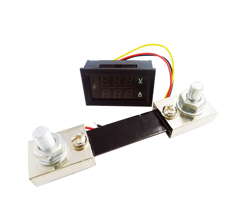 Monitor Batteria 12v 72v Misuratore Digitale Torribala 90V 500A - Voltmetro Amperometro Per Batterie 12V-72V Misuratore Corrente 500A Torribala