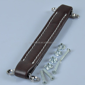 Haut-parleur amplificateur à tube pour guitare <span class=keywords><strong>audio</strong></span> avec poignée en cuir marron de style vintage - Product Image 6
