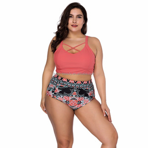 Americano más tamaño dropshipping dos piezas OEM <span class=keywords><strong>sexy</strong></span> traje de baño mujeres <span class=keywords><strong>bikini</strong></span> 2018 con almohadilla extraíble - Product Image 5