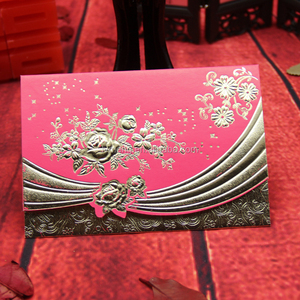 <span class=keywords><strong>Carte</strong></span> <span class=keywords><strong>d</strong></span>'<span class=keywords><strong>invitation</strong></span> de mariage romantique estampage à chaud/nouvelle arrivée <span class=keywords><strong>pas</strong></span> <span class=keywords><strong>cher</strong></span> prix mariage petites cartes - Product Image 1