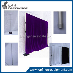 2017 Topfinger pipeline wholesale and Draped, luxury worn pipedrape Background curtain for events decoration - Product Image 3