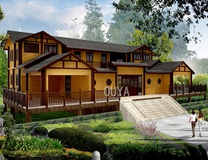 2020 estilo 2-historia prefabricadas de madera Cámara Casa <span class=keywords><strong>club</strong></span> - Product Image 1