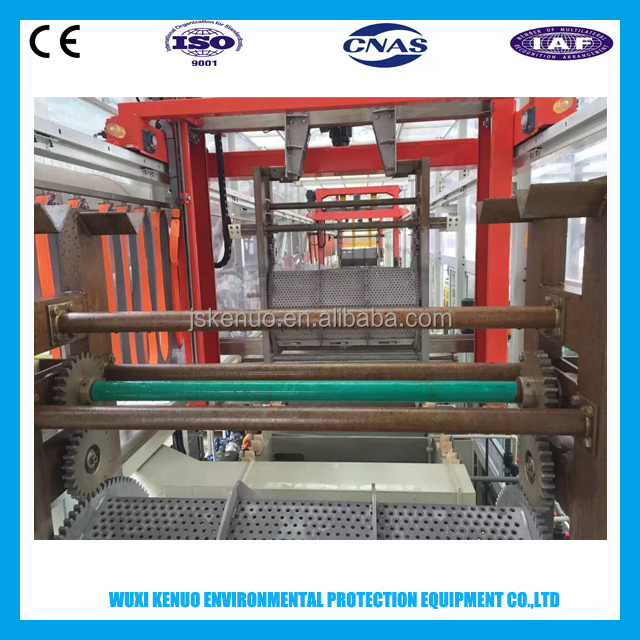 Автоматическая опорная цилиндрическая машина для оцинковки и оцинковки деталей