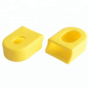 ZTTO 1 paire de couvercle de protection de manivelle de vélo Gel de silice visage de <span class=keywords><strong>course</strong></span> manivelle manchon de protection en Silicone pour pédalier de vélo - Product Image 1