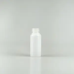 120 ml Petite bouteille En Plastique de Taille de Voyage Bouteille de Lotion/Portable Jaune Rond Bouteille de Liquides