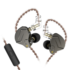 <span class=keywords><strong>KZ</strong></span>-écouteurs hybride, oreillettes ZSN Pro Matt 1BA 1DD, basse HIFI, en métal, originales - Product Image 1