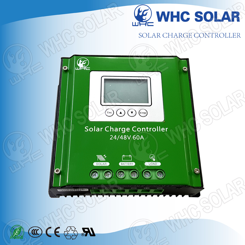 WHC 24 V/48 V 60A Régulateur Solaire Thermique pour Système D'éclairage de Rue