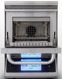 Forno a cottura rapida CE 20 volte più veloce, con convezione, impingement d'aria, microonde, infrarossi, menu intelligente e catalizzatore. - Product Image 6