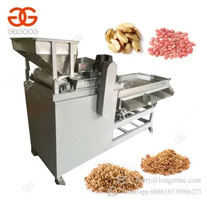 Macadamia Dicing Nussbaum Brecher Pistazien Zerkleinerung Mandelschneider Erdnuss Schneiden Bean Hackmaschine Industrie Nut Chopper