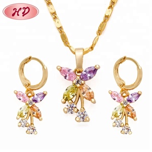 Dubai Insieme Dei Monili In Oro/Disegni di Gioielli Da Sposa Per Le Donne - Product Image 5