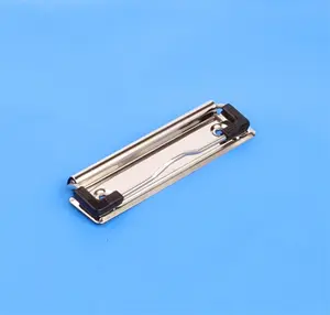 Board Clip 100mm Factory Price 100mm Nickle Gold Board Clip Wire Clip Memo Clip For A4 Clipboard