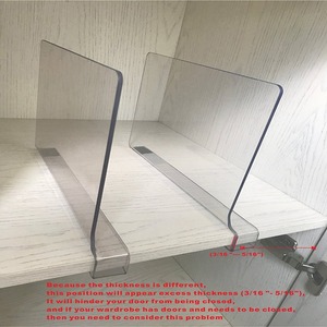 Vendita calda armadi in legno divisorio <span class=keywords><strong>per</strong></span> scaffali separatore <span class=keywords><strong>per</strong></span> <span class=keywords><strong>armadio</strong></span> in acrilico <span class=keywords><strong>divisori</strong></span> <span class=keywords><strong>per</strong></span> scaffali in plastica <span class=keywords><strong>per</strong></span> Organizer <span class=keywords><strong>per</strong></span> scaffali <span class=keywords><strong>per</strong></span> armadi - Product Image 3