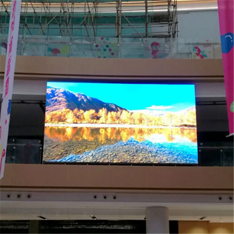 Panel de Tv Led para exteriores, pantalla grande personalizada de tamaño más bajo consumo de energía P8
