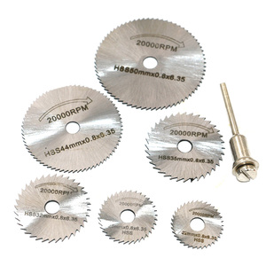 Nouvel ensemble de 7 disques de coupe et mandrins portables pour outils rotatifs <span class=keywords><strong>Dremel</strong></span> QST - Product Image 2