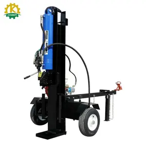 Không bao giờ sử dụng dọc log splitter trong xăng