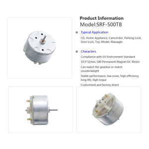 מיקרו rf-500tb-14415 dc מנוע מפוח מנוע עם עומס יתר הגנה - Product Image 5