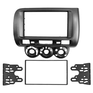 Fascia for Honda Jazz One Double Din Radio DVD Stereo CD Panel Mount Installation Trim Kit Frame Bezel Facia