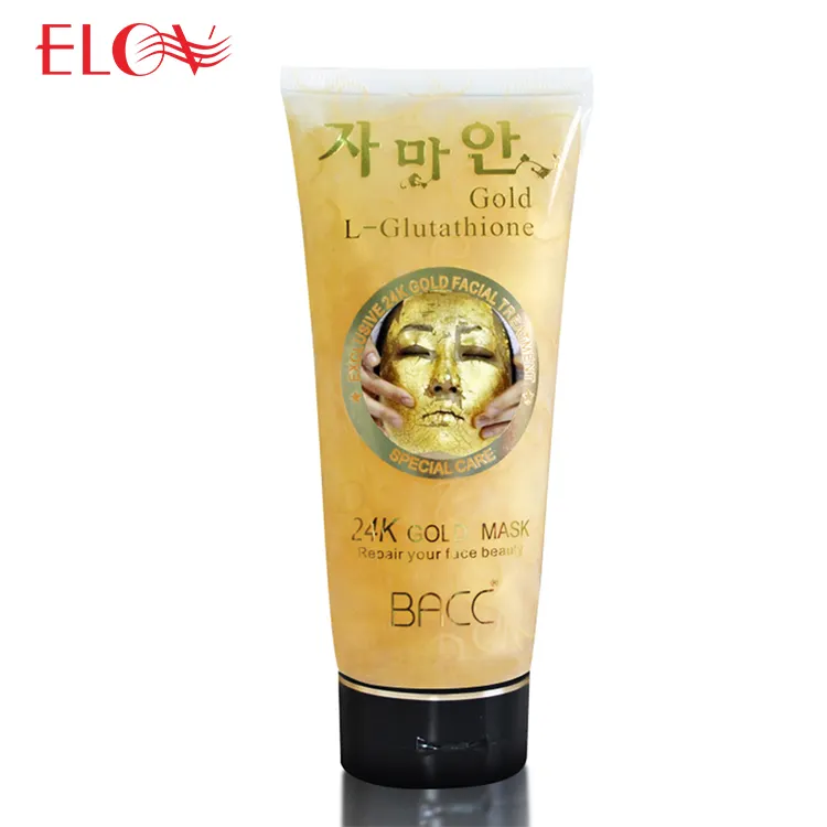 OEM ODM Service Gesicht Hautpflege Anti-Falten-Feuchtigkeit maske New Fashion 24K Gold Kollagen Peel Off Leaf Gesichts maske Zum Verkauf