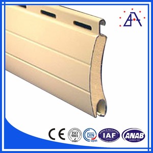Profilés en aluminium extrudé en gros, lattes, volets roulants en aluminium <span class=keywords><strong>pour</strong></span> panneaux métalliques, fenêtres et portes enroulables - Product Image 3