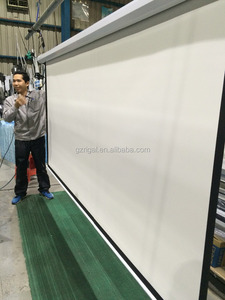 Màn Hình Máy Chiếu Điện Cho Máy Chiếu Kỹ Thuật Số LED Màn Hình Có Động Cơ Cho Trong Nhà Hoặc Ngoài Trời Matt White - Product Image 2