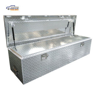 Aluminum Pickup Truck Tool Box Trailer Pickup Aluminum Truck Tool Box With Gas Struts BH-X1404040