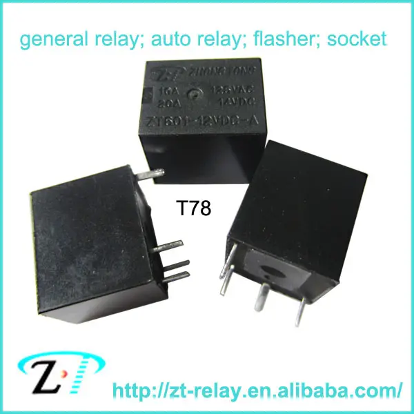 ZT601 T78 auto relay 20a general relay (OEM/ODM) export relay T78