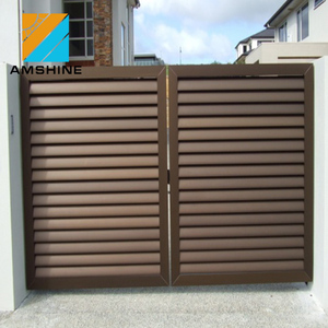 Clôture ou porte de persienne à lame en aluminium de nouvelle conception - Product Image 2