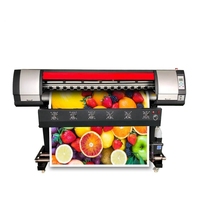 Machine de traceur de solvant écologique grand format pour imprimer des autocollants en vinyle