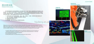 Không thấm nước <span class=keywords><strong>UV</strong></span> Strontium nhôm sáng sắc tố đất hiếm huỳnh quang phát sáng trong bóng tối bột cho lớp phủ Cách sử dụng - Product Image 2