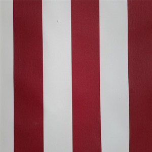 Cheaper <strong>Red</strong> and White Stripe Awning <strong>Fabric</strong>