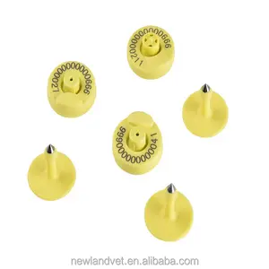 NL610 Điện <span class=keywords><strong>Gps</strong></span> Tai Tag HDX Laser Tai Tag Gia Súc Cừu Rfid Uhf Tai Động Vật Tag - Product Image 1