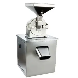 Hot sale Automatic commercial chilli powder grinding machine auto stainless steel dry red chili grinder grind mill