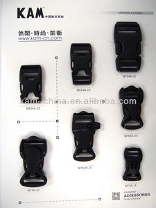 Hebillas ajustables de plástico para bolsas - Product Image 1