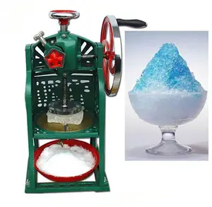 Trituradora de hielo Manual, máquina de afeitar de bloques de hielo comercial, máquina de afeitar, máquina de hielo de granizado afeitado