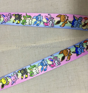 Khuyến Mại Trung Quốc Bán Buôn Tùy Chỉnh In Thăng Hoa Polyester Phim Hoạt Hình Dây Buộc - Product Image 2