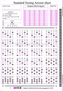 Feuille de réponse / Papier OMR pour l'examen scolaire - Product Image 6