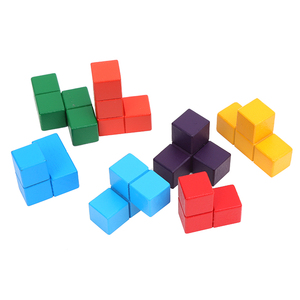 Di <span class=keywords><strong>legno</strong></span> Giocattolo Educativo Montessori Giocattoli di <span class=keywords><strong>Legno</strong></span> Soma Cubi Puzzle Di <span class=keywords><strong>Legno</strong></span> Box - Product Image 5