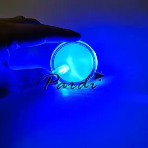 Custom volle farbe led name abzeichen pin