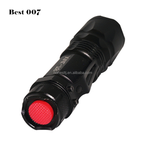 Có Thể Sạc Lại Zoomable LED Đèn Pin Tay Torch Mỹ Quân Đội Torch Ánh Sáng Với Clip - Product Image 2