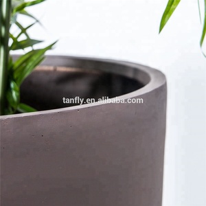 Florero largo individual <span class=keywords><strong>grande</strong></span> Muebles de exterior de fibra de vidrio-para jardineras - Product Image 5