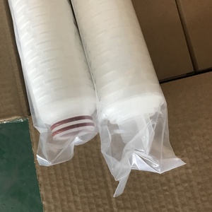 Giá tốt nhất 20 inch xếp li lọc nước Cartridge 0.2 0.1 micron với đôi mở End - Product Image 3