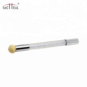 Accessoires pour ongles avec logo personnalisé avec manche <span class=keywords><strong>en</strong></span> acrylique à double tête Dotting Art <span class=keywords><strong>Silicone</strong></span> Smudge Smudge Virole sertie par éponge - Product Image 4