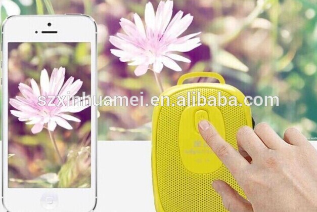 Мода Bluetooth динамик selfie Bluetooth 2015 кем таймер функция Bluetooth динамик для телефона, таблетки ваш лучший