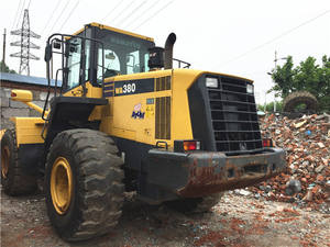Cargador de ruedas Komatsu de segunda mano WA380, cargador de ruedas Komatsu WA320 de alta calidad y precio más bajo, WA470 de 2, 2, 1, 2, 1, 2, 1, 2 - Product Image 2