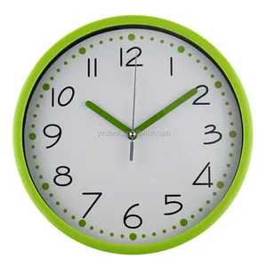 High quality 10 inch wall clock with silicone paint